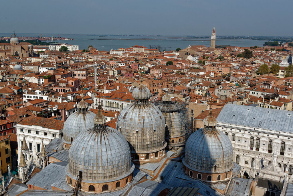 Blick vom Markusturm, Venedig