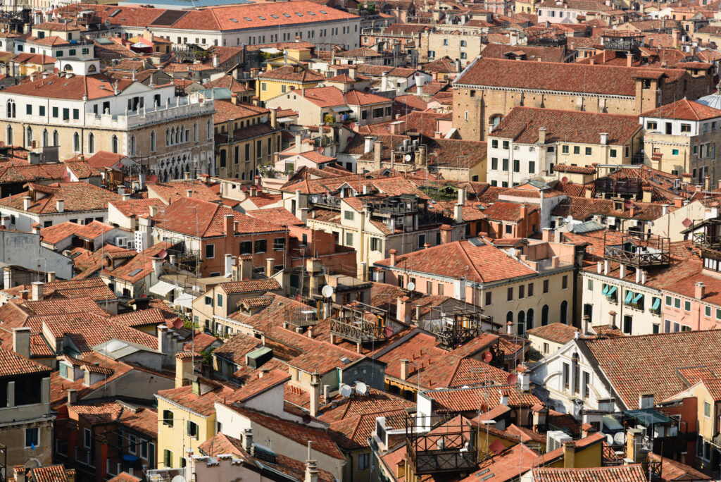 Dächer in Venedig